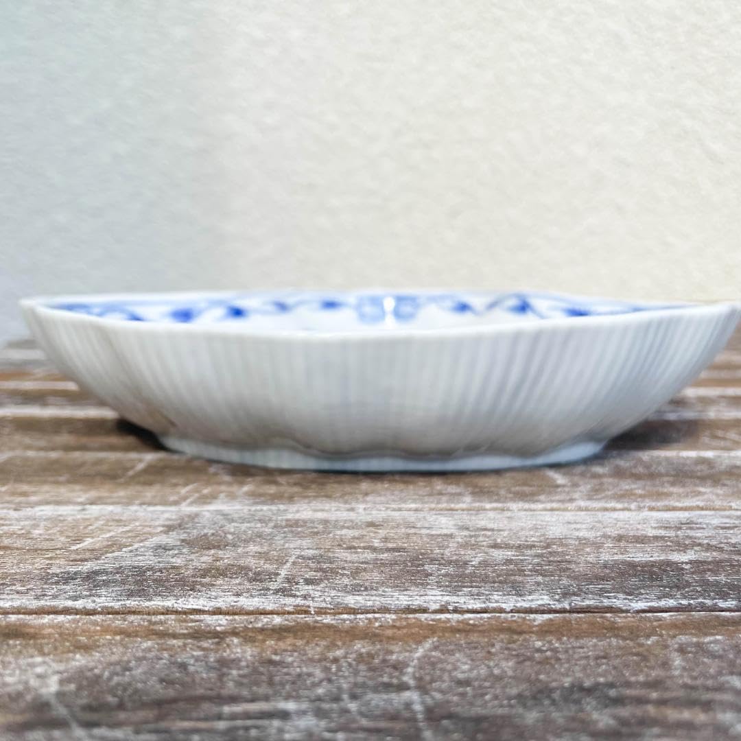 Amazon.co.jp: マイセン ブルーオニオン シェルプレート お皿 : ホーム